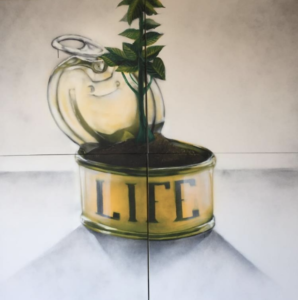 pittura contemporanea mate