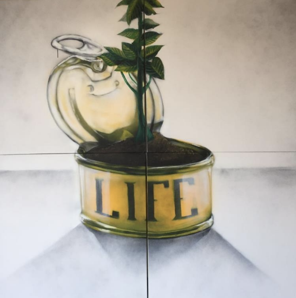 pittura contemporanea mate
