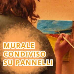 attività team building a Palermo e in Sicilia murale condiviso in galleria artistica Putia Lab MostraMed